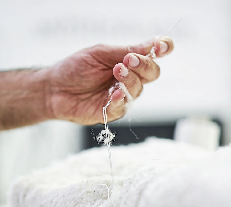 Natural comfort
crafted by hand, in the UK.